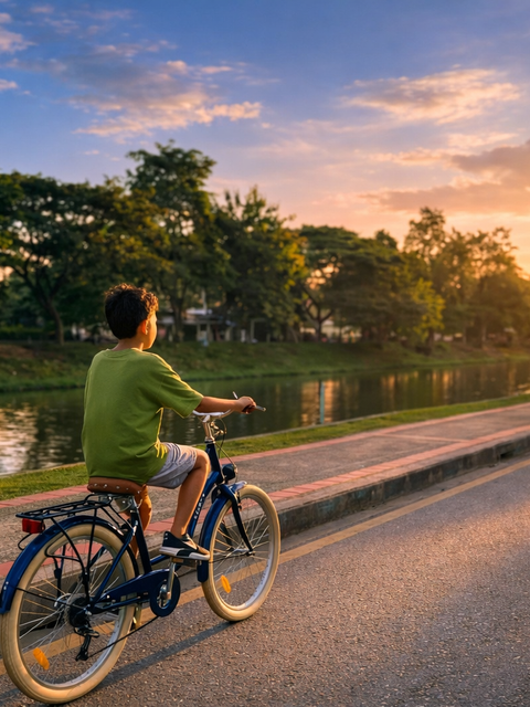 Chiang Mai Sunset Foodie Ride (17KM)